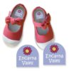 Etiquetas para marcar zapatos clásicas