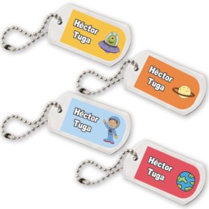 LLAVEROS PARA MOCHILA CON MOTIVOS VARIADOS-7347