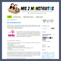 mis dos monstruitos