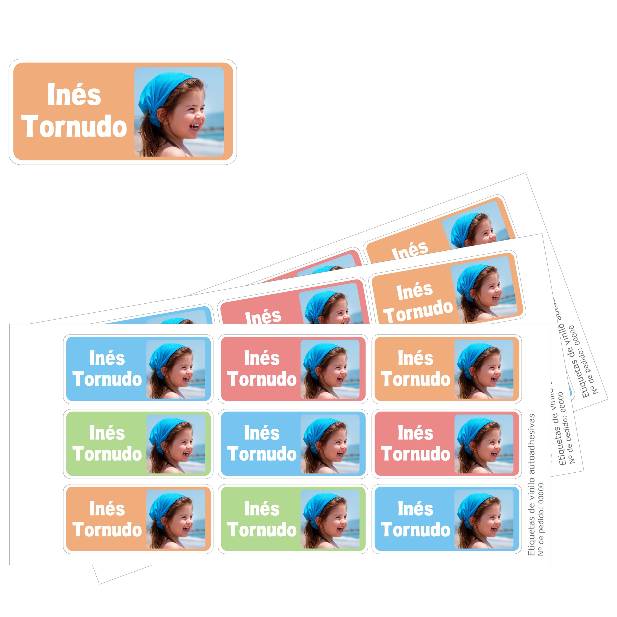 Etiquetas de vinilo con FOTO-7342