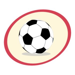 Mochila de algodón Pelota de Fútbol-3080