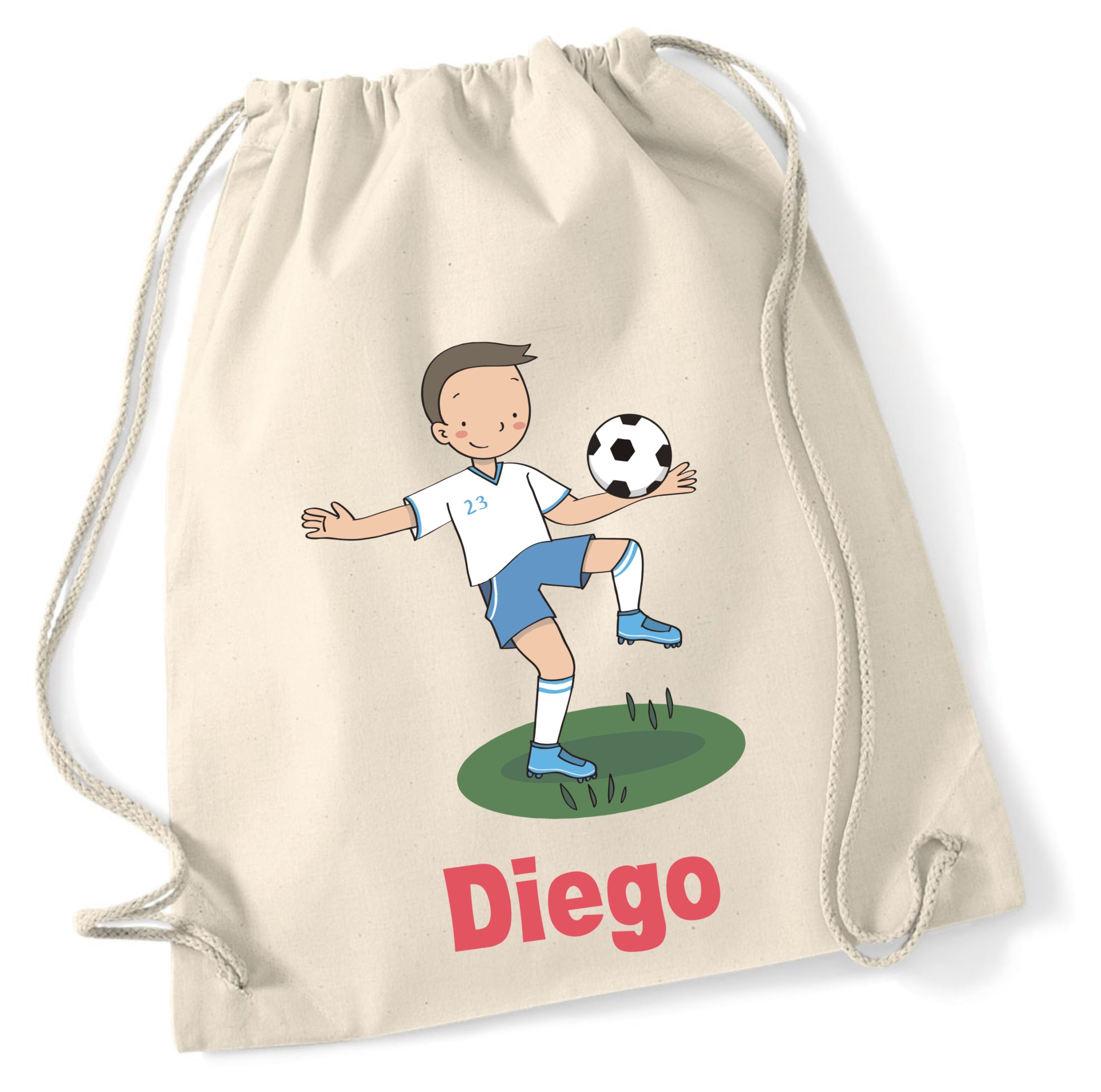 Mochila de algodón Futbolista-0