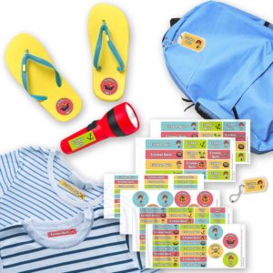 Etiquetas para el campamento