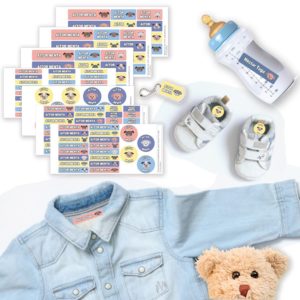 Etiquetas para la guardería