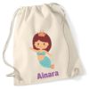 Mochila de algodón Sirenita-0