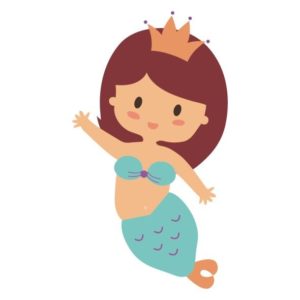 Mochila de algodón Sirenita-5058