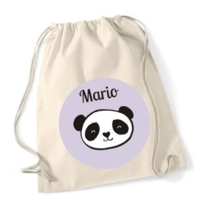 Mochila de algodón Panda-0