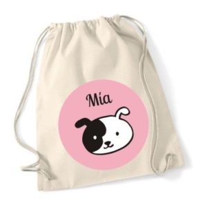 Mochila de algodón Perrito-0