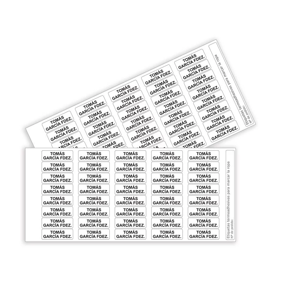 ETIQUETAS PARA MARCAR ROPA-7470